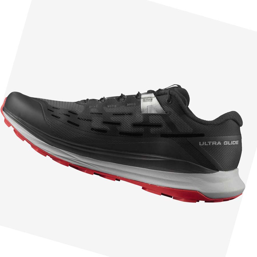 Salomon ULTRA GLIDE Trail Futócipő Férfi Fekete | HU 2138WNB